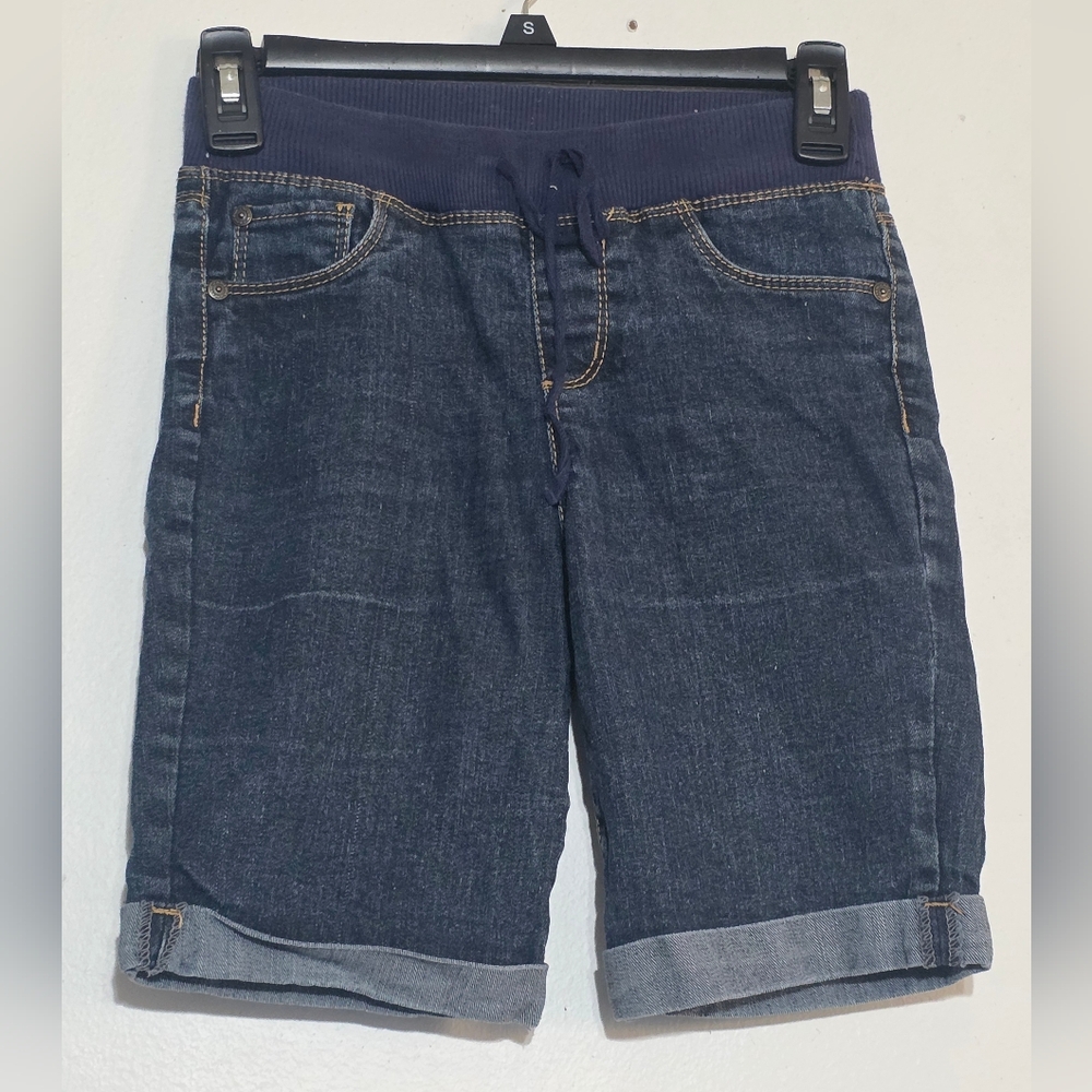 Arizona Jean Company Navy Denim Shorts (0225)